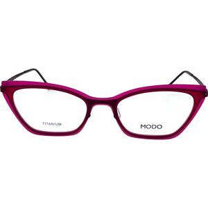 MODO 4160 Womens Titanium Metal Eyeglass Frame BURG Burgundy 51-19